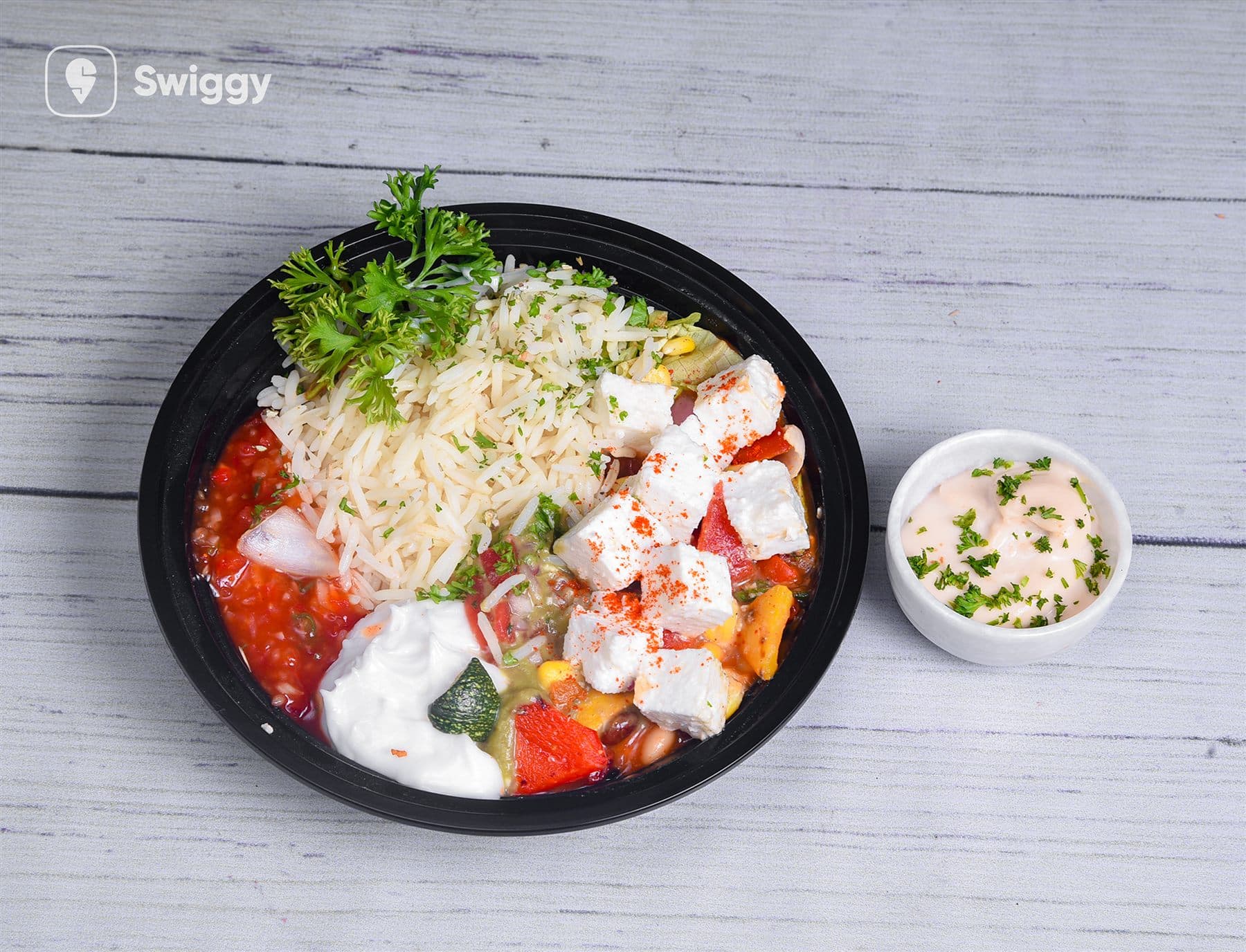 Pizza Fresca chipotle paneer bowl